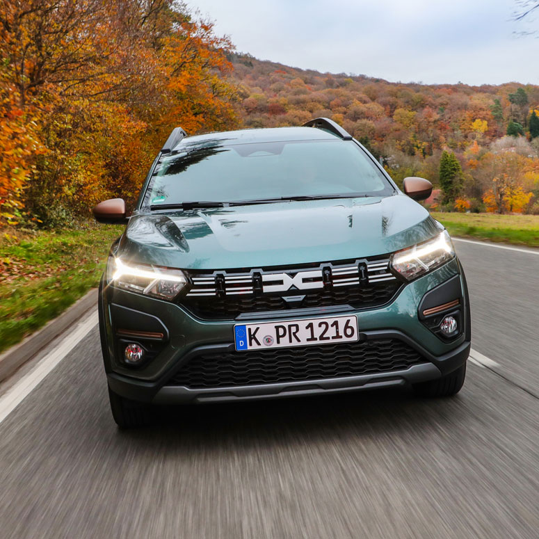 Dacia - Einfach. Robust. Clever. Dacia – Jogger - WPD Abrufscheine für Gesundheitswesen Menschen mit Behinderung Pflegestufe und pflegende Angehörige