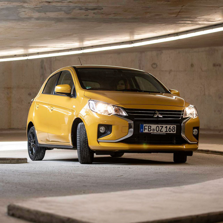 Mitsubishi – Space Star - WPD  Abrufscheine für Gesundheitswesen  Menschen mit Behinderung  Pflegestufe und pflegende Angehörige